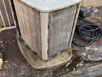 AC Evaporator Coil Cleaning