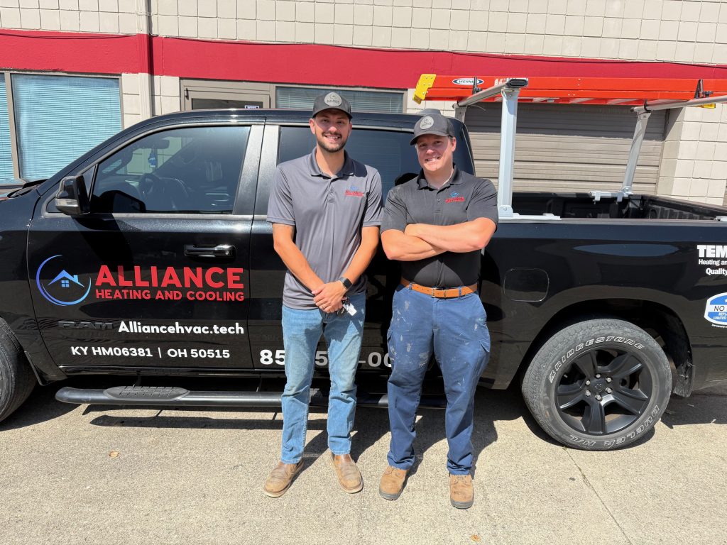 alliance heating and cooling team photo