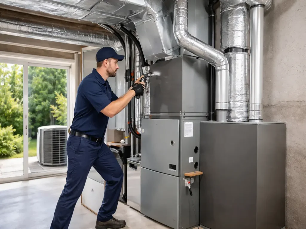 furnace installation